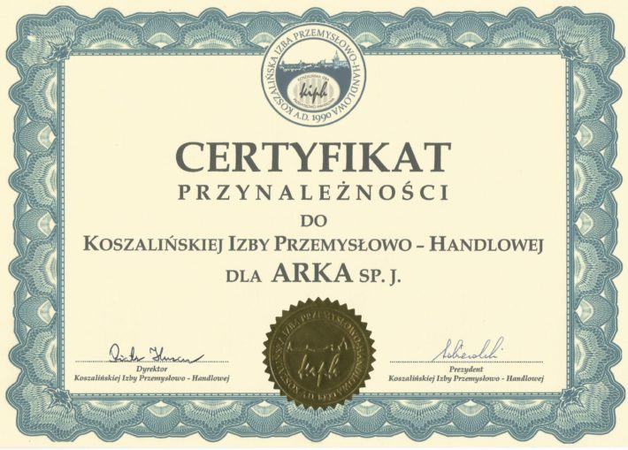 certyfikat przynależności do KIPH