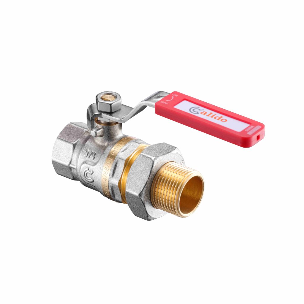 Zawór kulowy z półśrubunkiem rączka Calido 3/4