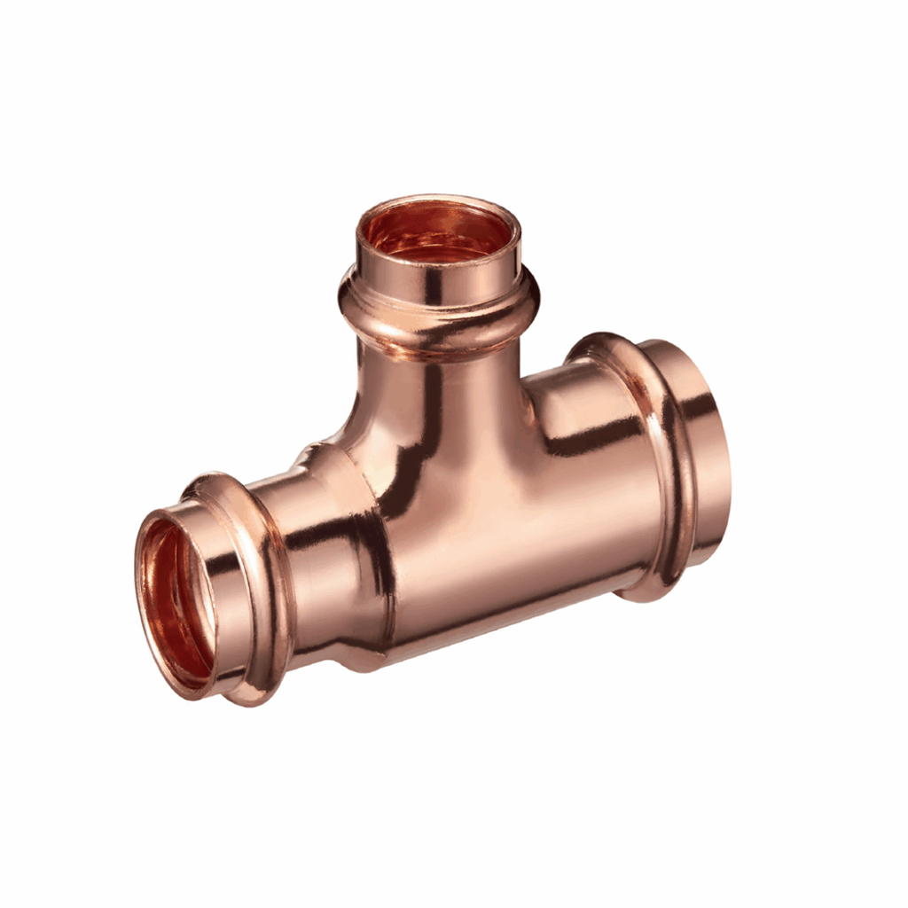 Trójnik redukcyjny zaciskany do wody profil V