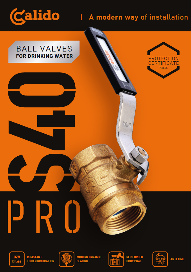 front page leaflet S40 PRO