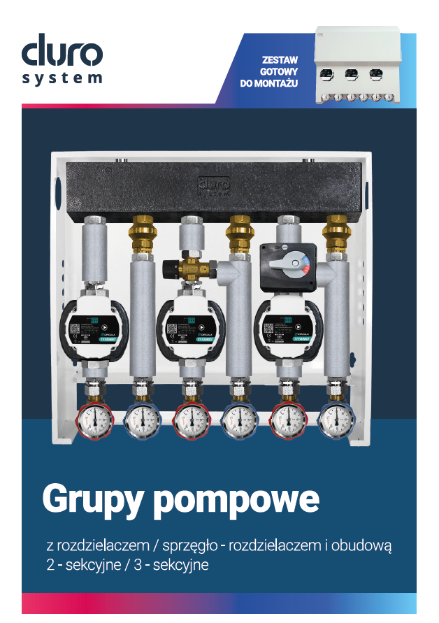 Grupy pompowe Duro system 2-3 sekcje