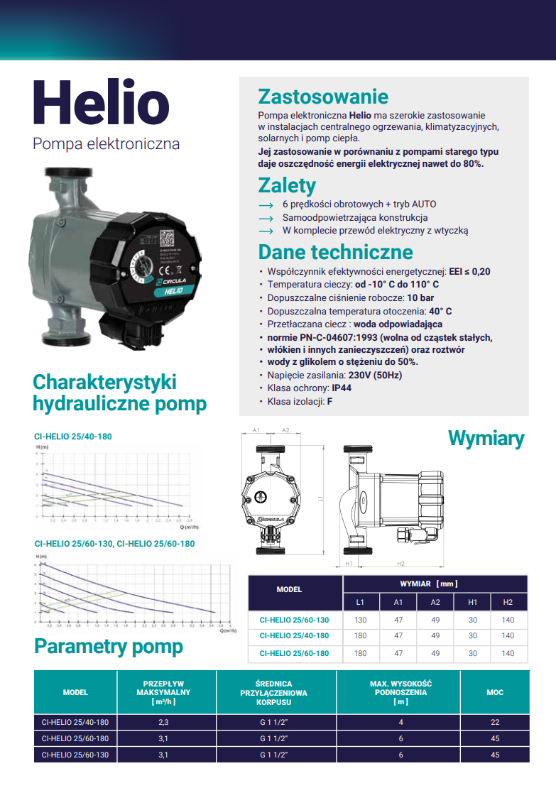 pompa elektroniczna Helop Circula